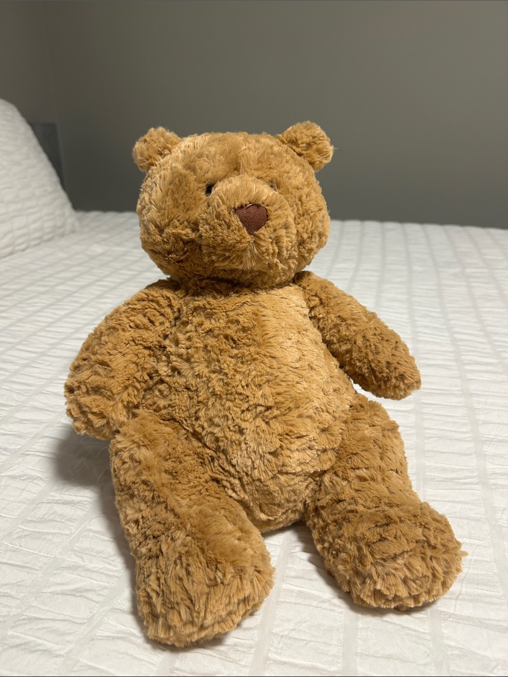 Jellycat Caramel Brown Plush Bear - Soft Cuddly Toy